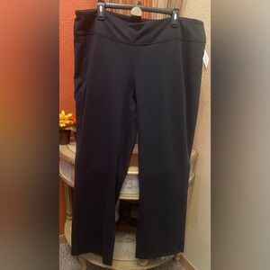 New-Duluth Trading Co Black Womens Plus NoGa Stretch Pants